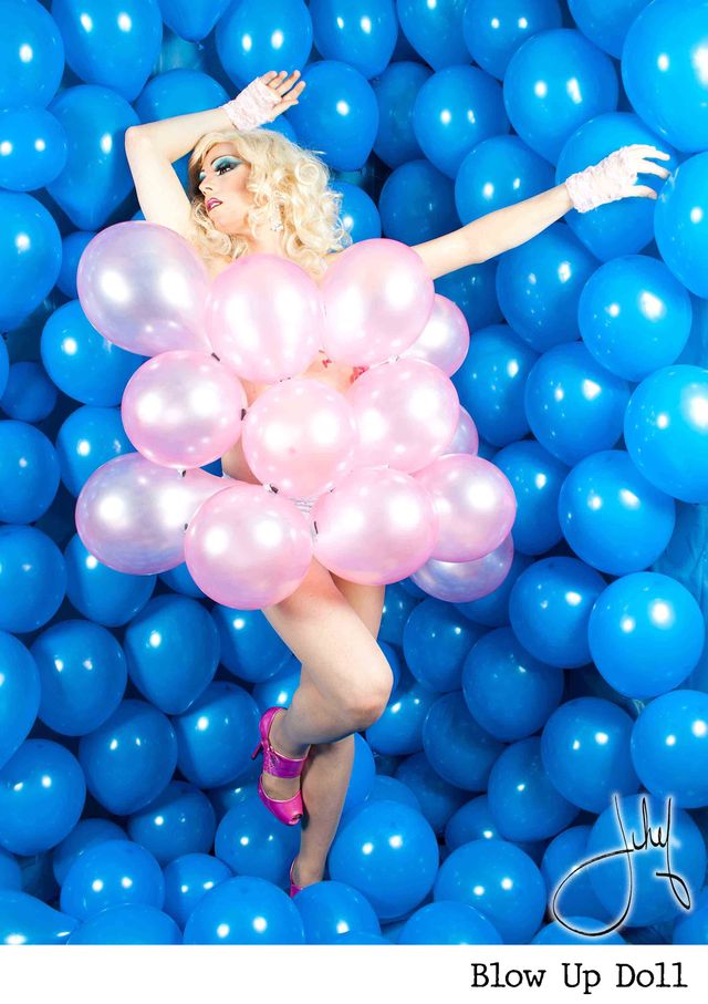 Blow Up Doll — photographie pop art par Jihef
