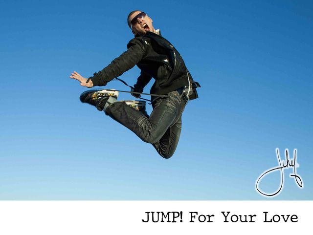 Jump For Your Love — photographie pop art par Jihef