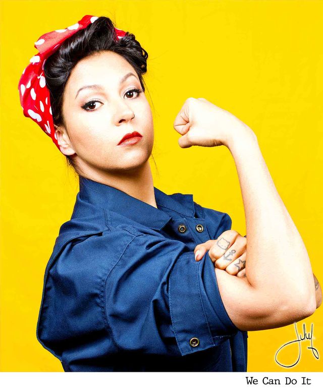 We Can Do It — photographie pop art par Jihef