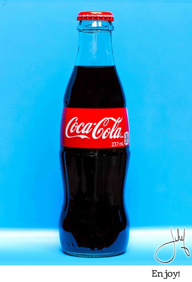 Enjoy Coca-Cola — photographie pop art par Jihef