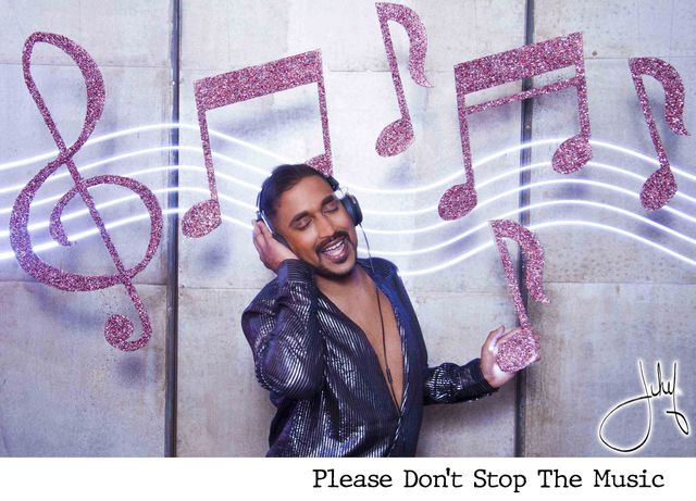 Please Don't Stop The Music — photographie pop art par Jihef